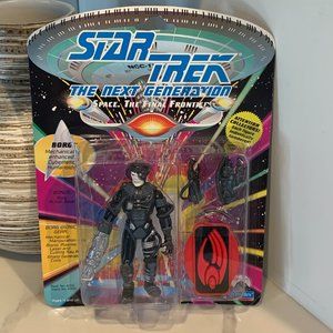 4/$20 Star Trek The Next Generation 1992 BORG Playmates Action Figure